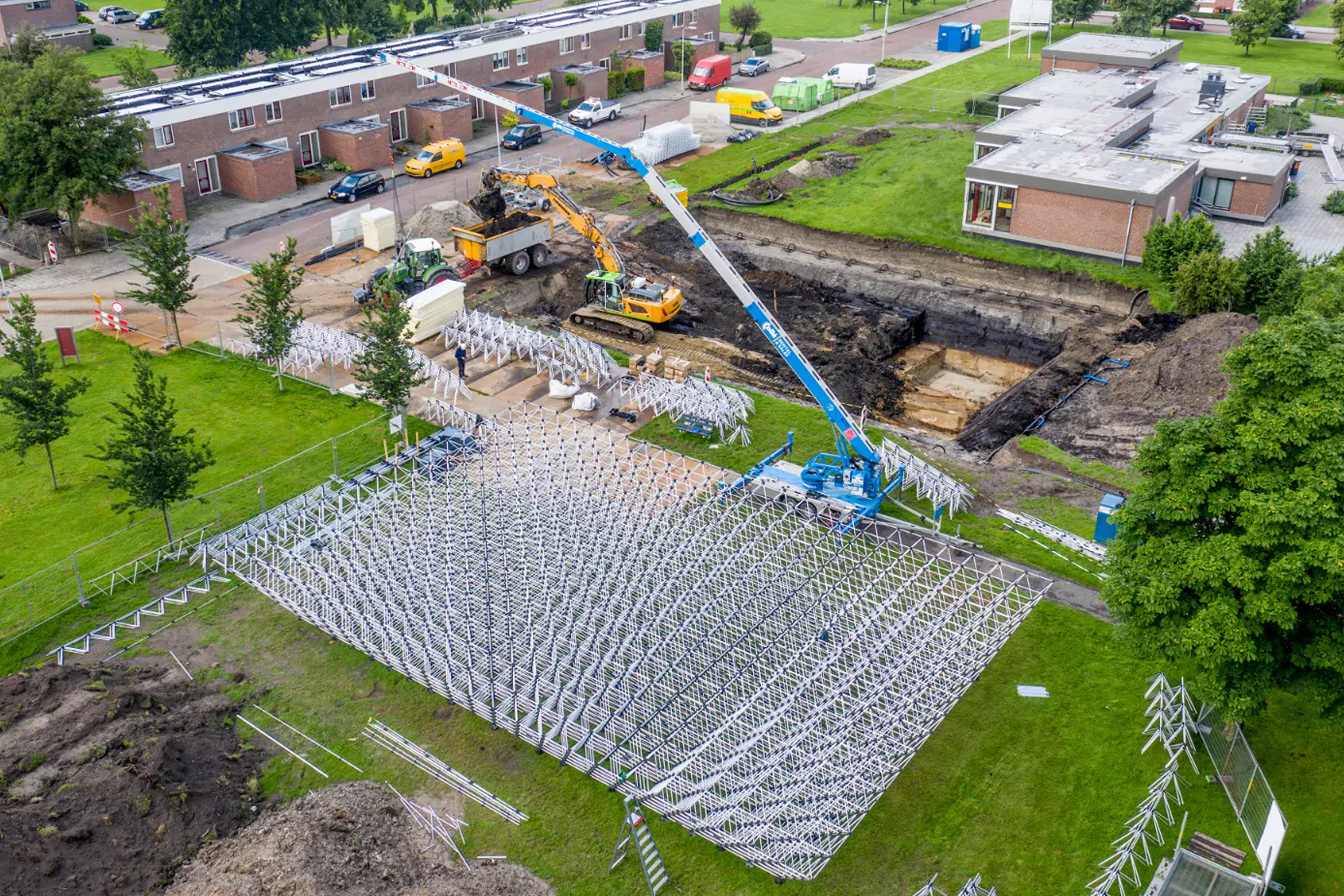Aardgasvrij Nagele van aardgas naar zonthermie