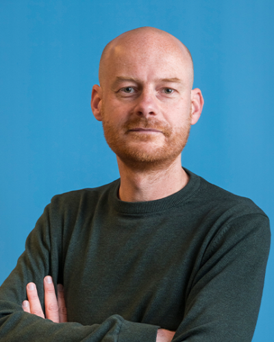 Portretfoto van Frank van Geerenstein