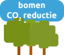 bomen als CO2 reductie